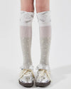 preppy polka dot knee high socks boogzel clothing