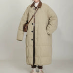 preppy style quilted coat boogzel clothing