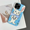 preppy style rabbit iphone case boogzel clothing