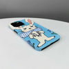 preppy style rabbit iphone case boogzel clothing