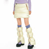 puffer mini skirt boogzel clothing