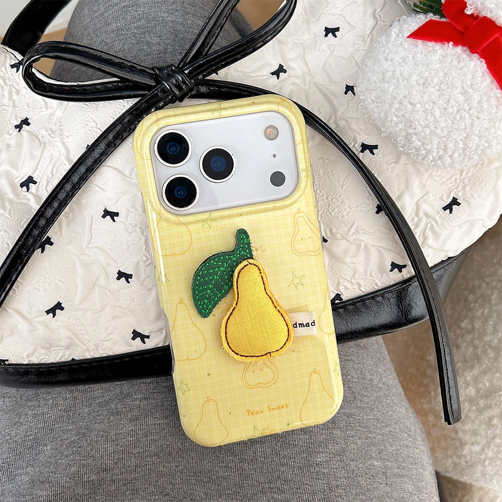 puffer pear iphone case boogzel clothing
