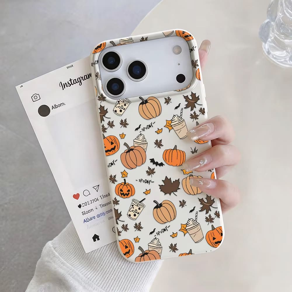 pumpkin spice season iphone case boogzel clothing