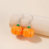 pumpkin shaped earrings boogzel clothing