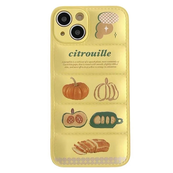 pumpkin yellow phone case boogzel clothing