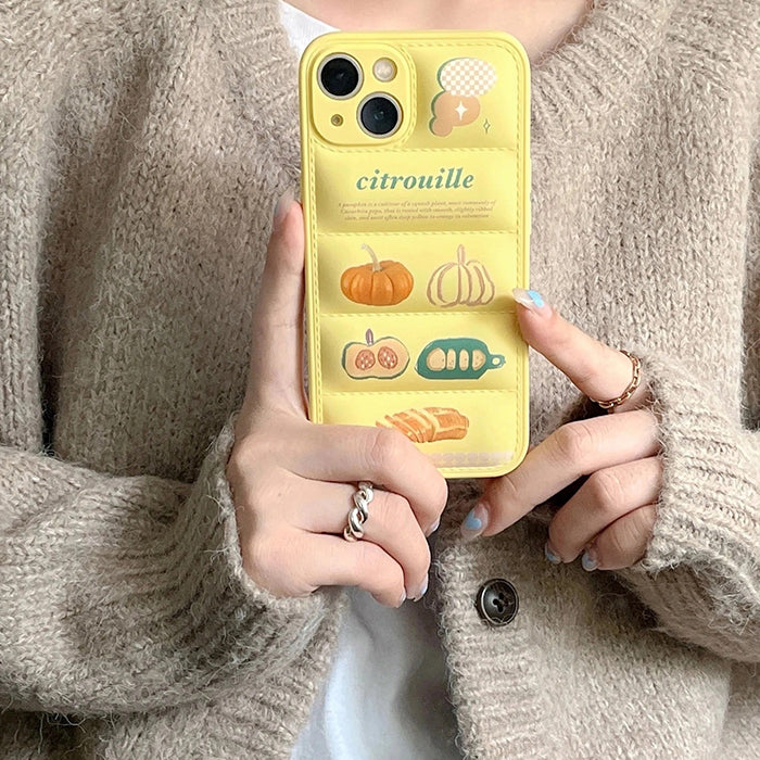 pumpkin yellow phone case boogzel clothing
