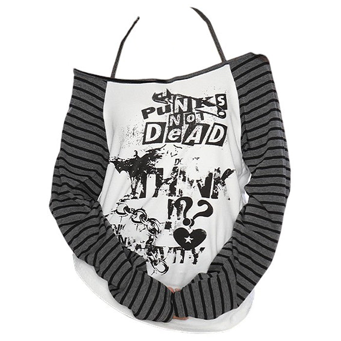 punks not dead longsleeve top boogzel clothing