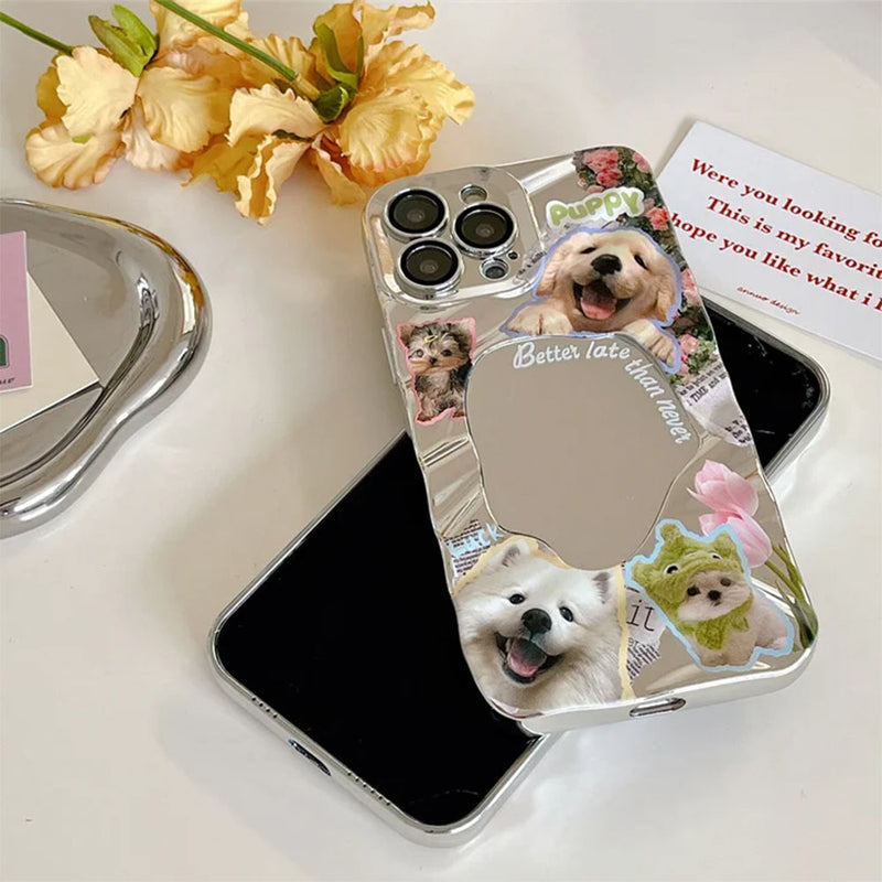 puppy aesthetic iphone case boogzel clothing