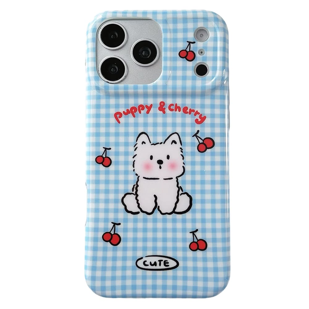puppy cherry iphone case boogzel clothing
