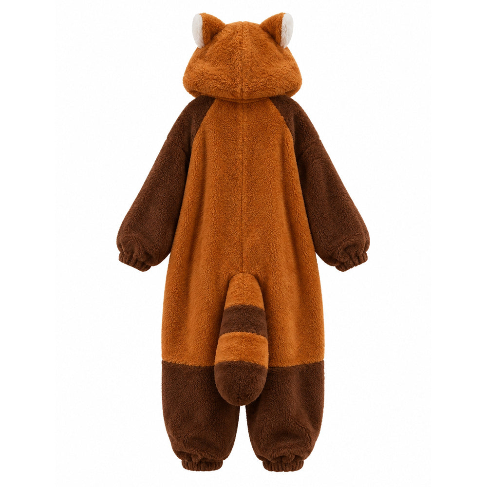 raccoon fleece onesie pajamas boogzel clothing