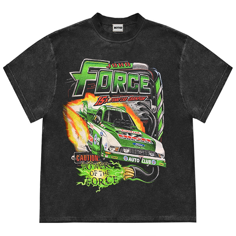 racing car graphic t shirt boogzel clothing