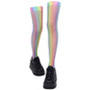 rainbow aesthetic knee-highs boogzel clothing