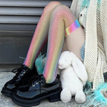 rainbow aesthetic knee-highs boogzel clothing