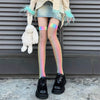 rainbow aesthetic knee-highs boogzel clothing