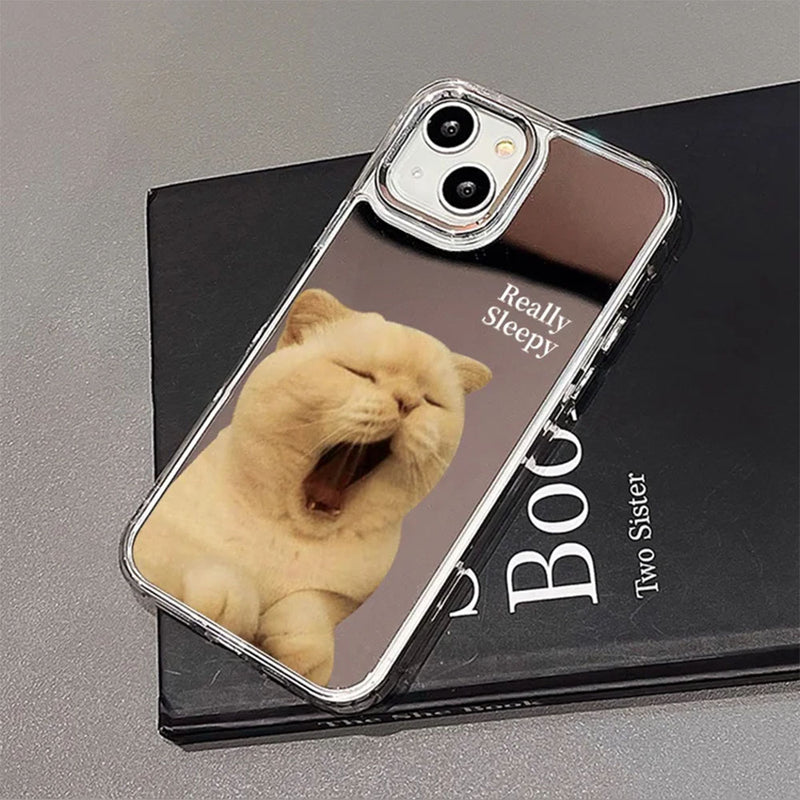 really sleepy cat iphone case boogze lclothing