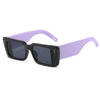 rectangle thick frame sunglasses boogzel clothing