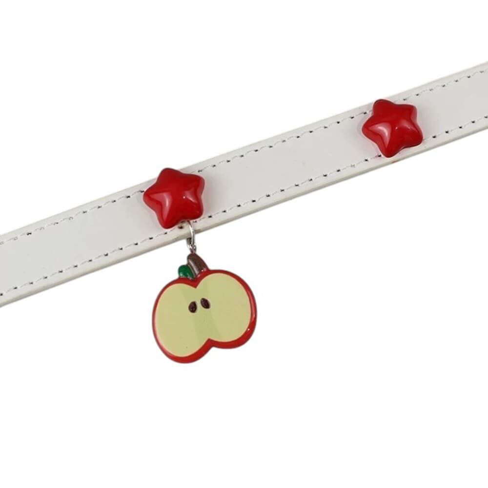 red apple core choker boogzel clothing