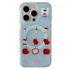 red apple core grip iphone case boogzel clothing