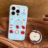 red apple core grip iphone case boogzel clothing