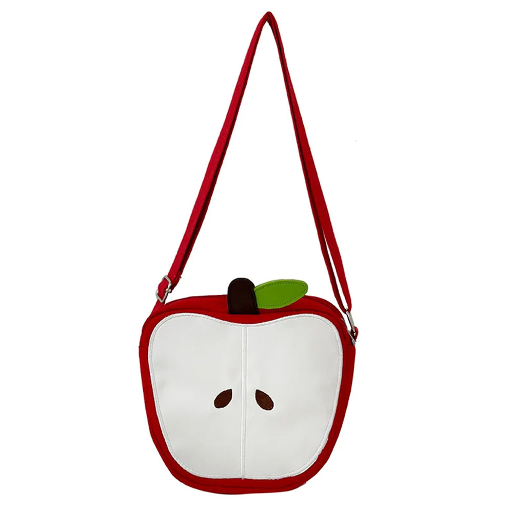 red apple core shoulder bag boogzel clothing
