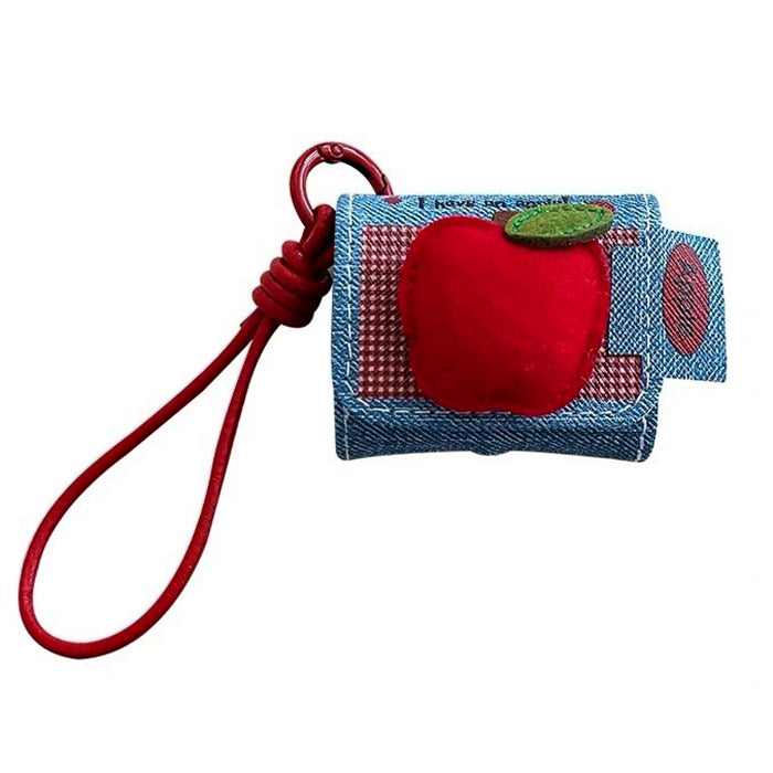 red apple denim airpods case boogzel clothing