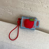 red apple denim airpods case boogzel clothing