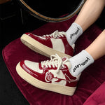 Red Rose Aesthetic Sneakers boogzel clothing