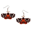 red and black butterfly earrings boogzel clothing