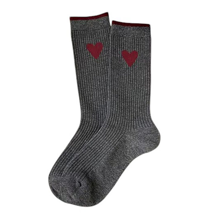 red and grey patterned socks boogzel clothing