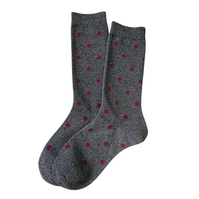 red and grey patterned socks boogzel clothing