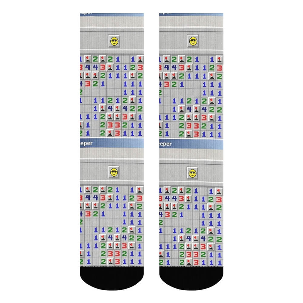 retro gaming crew socks boogzel clothing