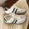 retro style striped sneakers boogzel clothing