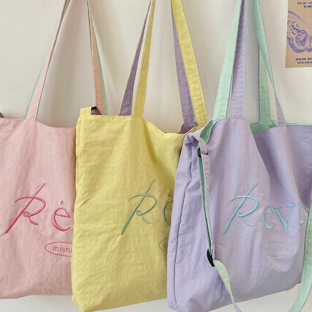 reve pastel shopper bag boogzel clothing