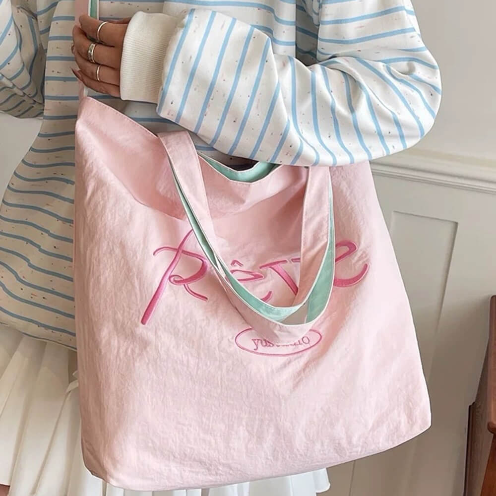 reve pastel shopper bag boogzel clothing