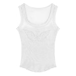 rhinestone angel wings tank top boogzel clothing