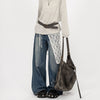 rhinestone star wide leg jeans boogzel clothing