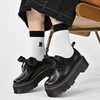 black chunky platform boots boogzelclothing