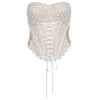 romantic lace corset top boogzel clothing