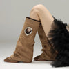 round cutout high shaft boots boogzel clothing