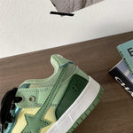 Sage Green Star Sneakers boogzel clothing