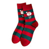 santa striped socks boogzel clothing