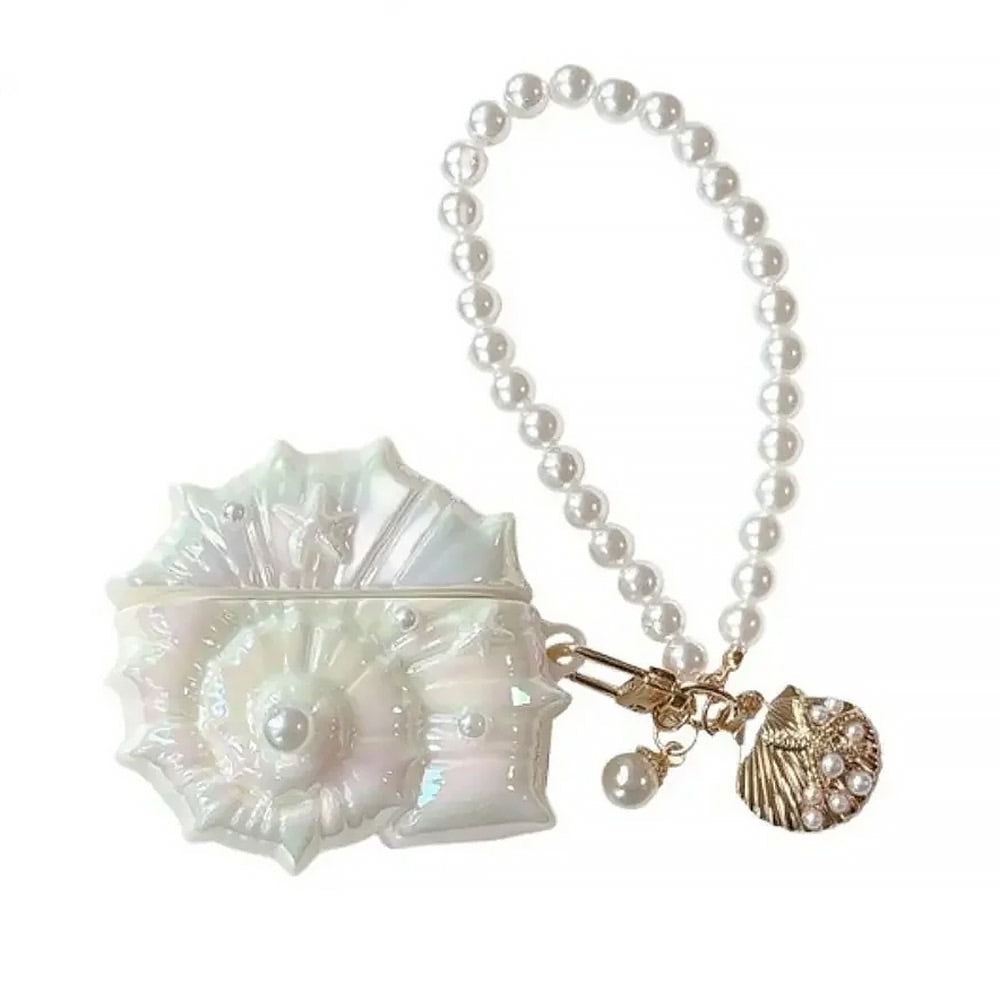 seashell conch airpods case boogzel clothing