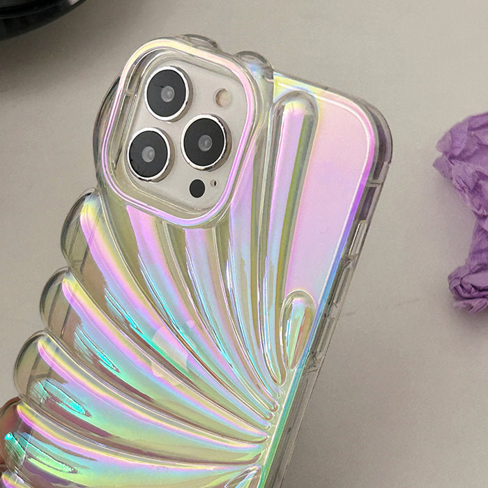 Seashell Holographic iPhone Case Seashell Holographic iPhone Case
