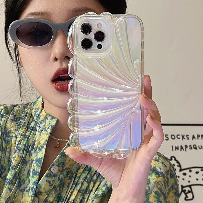 Seashell Holographic iPhone Case Seashell Holographic iPhone Case