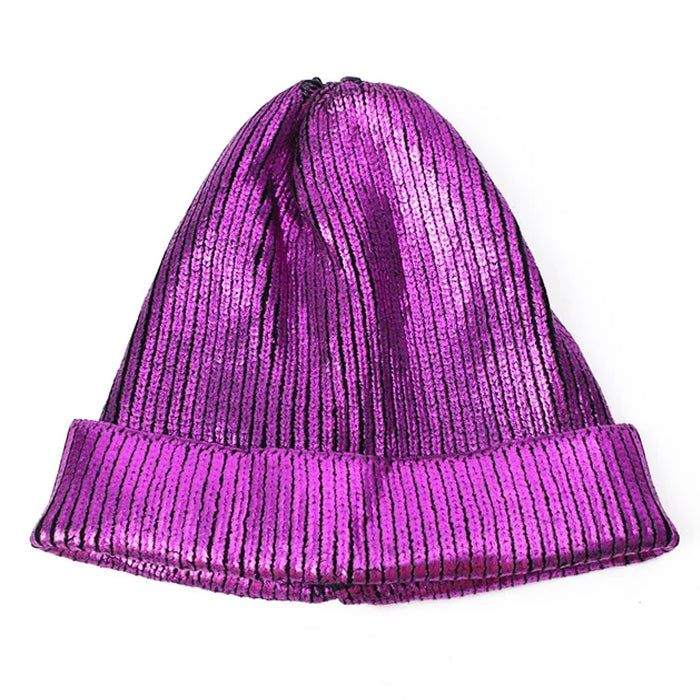 sequined disco beanie boogzel clothing