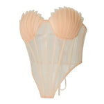 shell corset top boogzel clothing