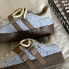 sherpa sneakers with buckle straps boogzel clothing