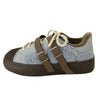 sherpa buckle straps sneakers boogzel clothing