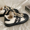 sherpa sneakers boogzel clothing