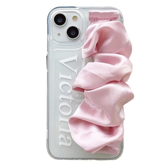 silk scrunchie iphone case boogzel clothing